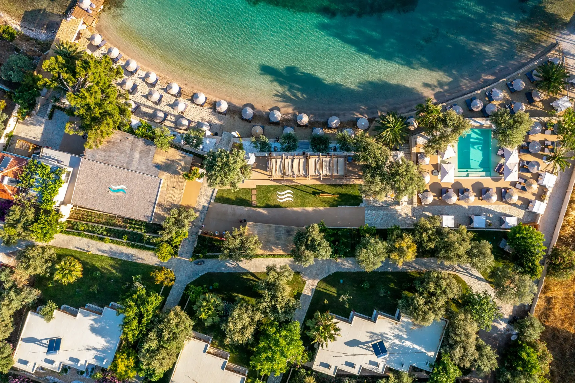 Beach near Sivota at Plataria Seaside Resort